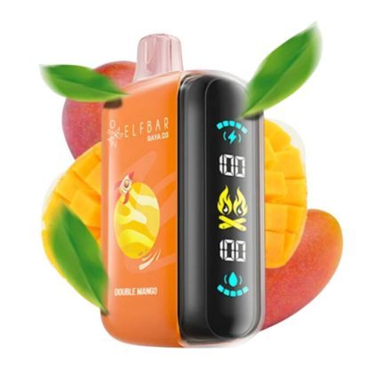Elf Bar Raya D3 25000 Mango Peach 5% nicotine strength