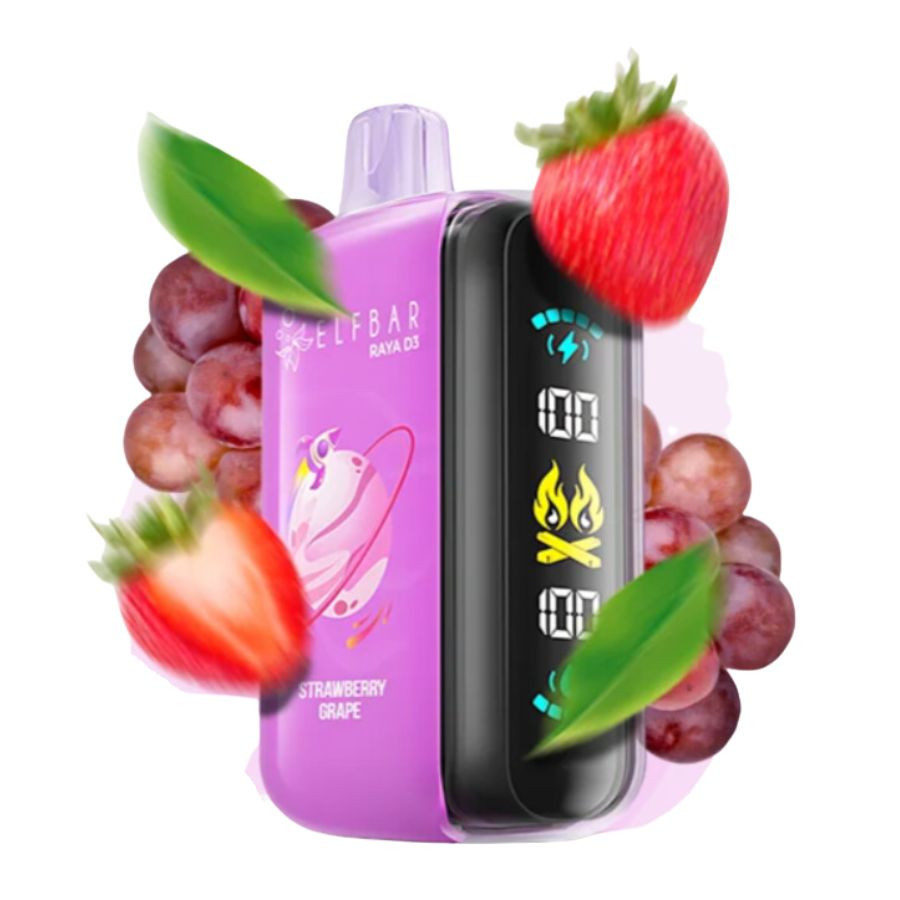 ELF BAR RAYA D3 ( 25000 PUFFS ) DISPOSABLE VAPE – 5%( 50MG )
