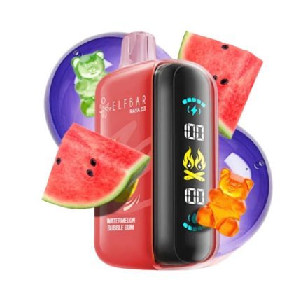 Elf Bar Raya D3 25000 Watermelon Ice 5% nicotine strength