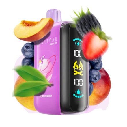 Elf Bar Raya D3 25000 Strawberry Grape 5% nicotine strength