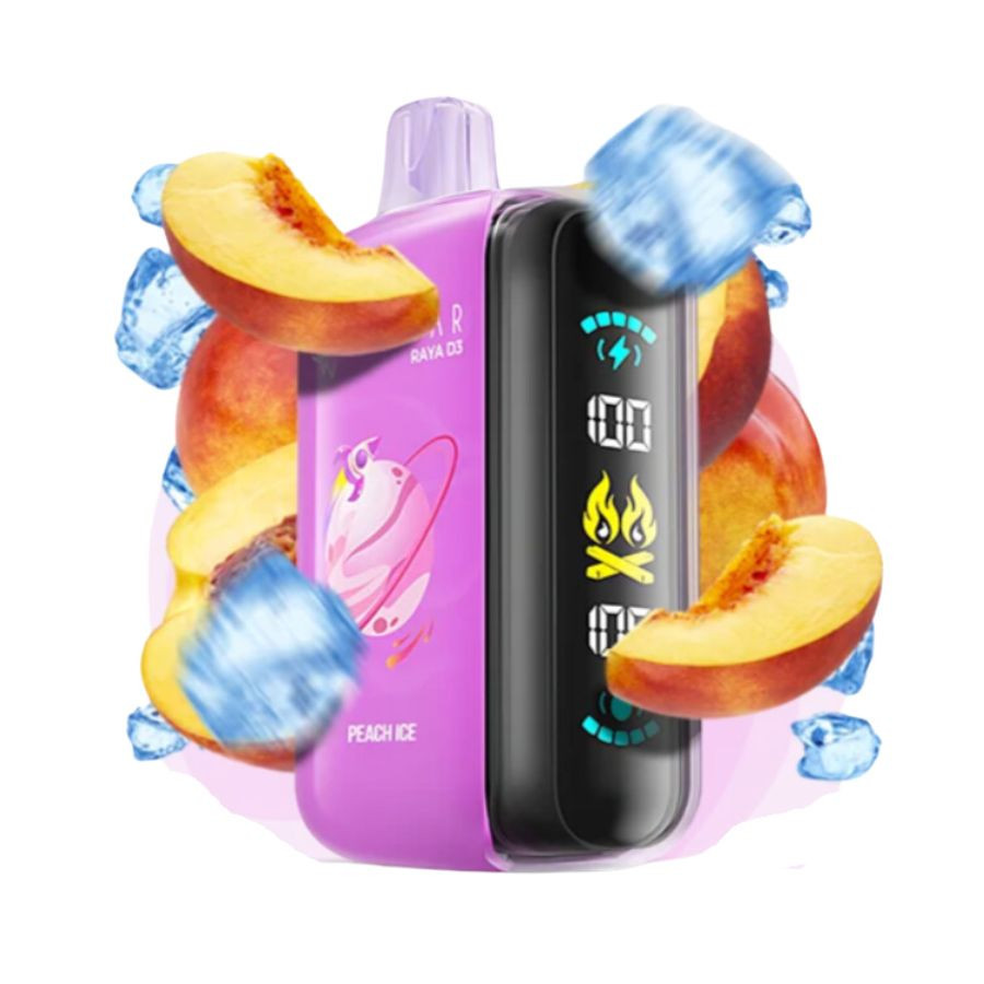 Elf Bar Raya D3 25000 Double Apple 5% nicotine strength