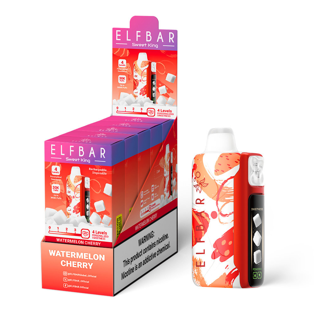 Buy Elfbar Sweet King 30K: 30,000 Puffs | 4 Sweetness Modes