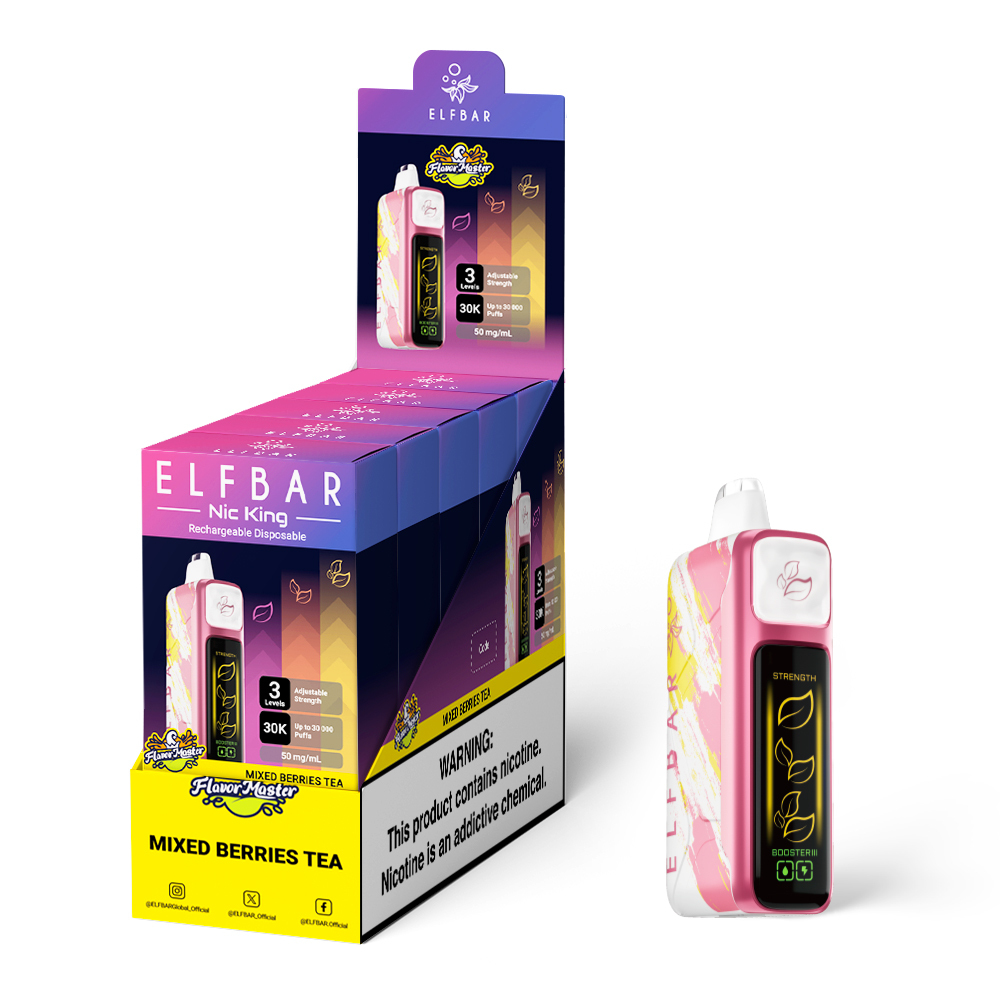 Mixed Berries Tea Elfbar NIC King | 30,000 Puffs