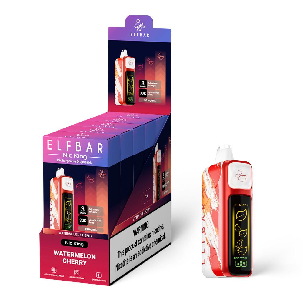 Watermelon Cherry Elfbar NIC King | EU Delivery | Nicotine Control