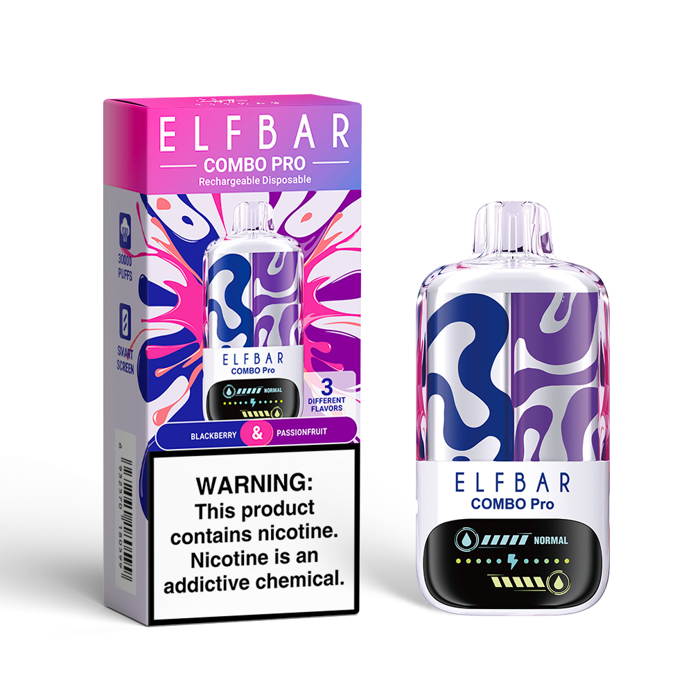 Elfbar COMBO Pro 30000 Puffs – 3-in-1 Flavors & Power Modes