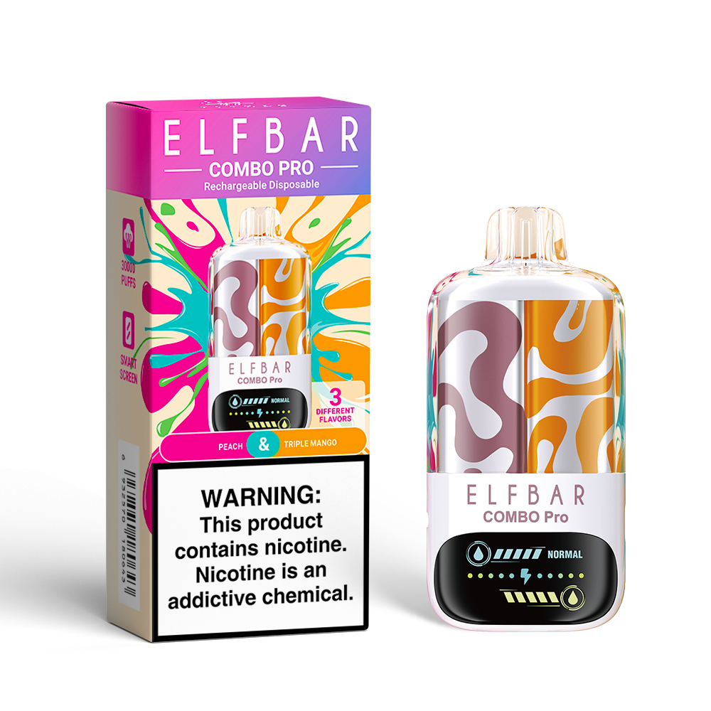 Elfbar COMBO Pro 30000 Puffs – 3-in-1 Flavors & Power Modes