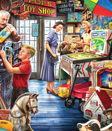50’s Toy Store Jigsaw Puzzle