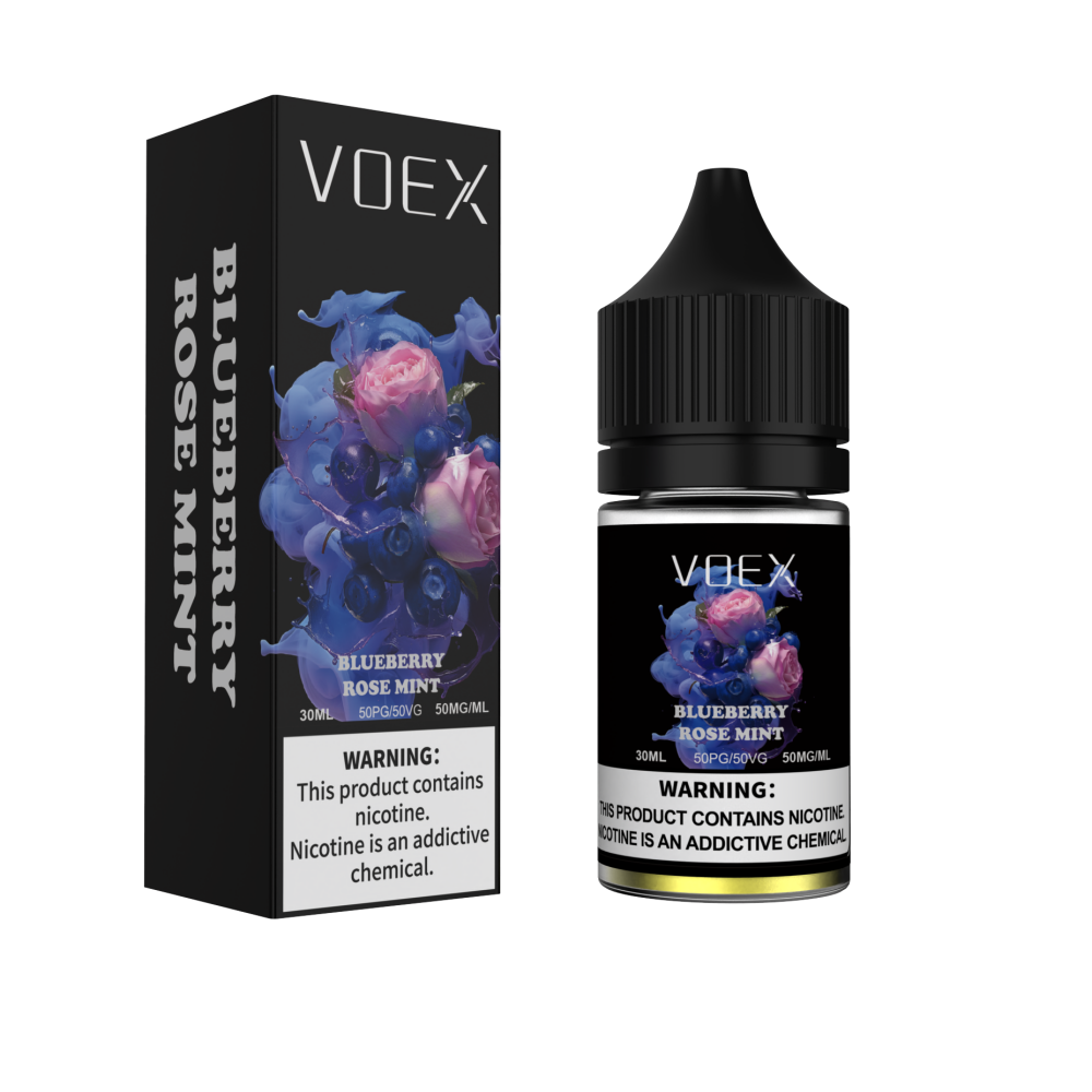 Blueberry Rose Mint Flavor Voex Eliquid Nic Salt Vape Juice 10 pcs/box