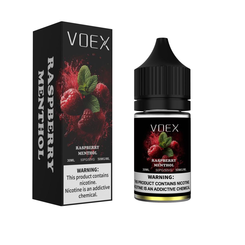 Raspberry Menthol Flavor Voex Eliquid Nic Salt Vape Juice 10 pcs/box
