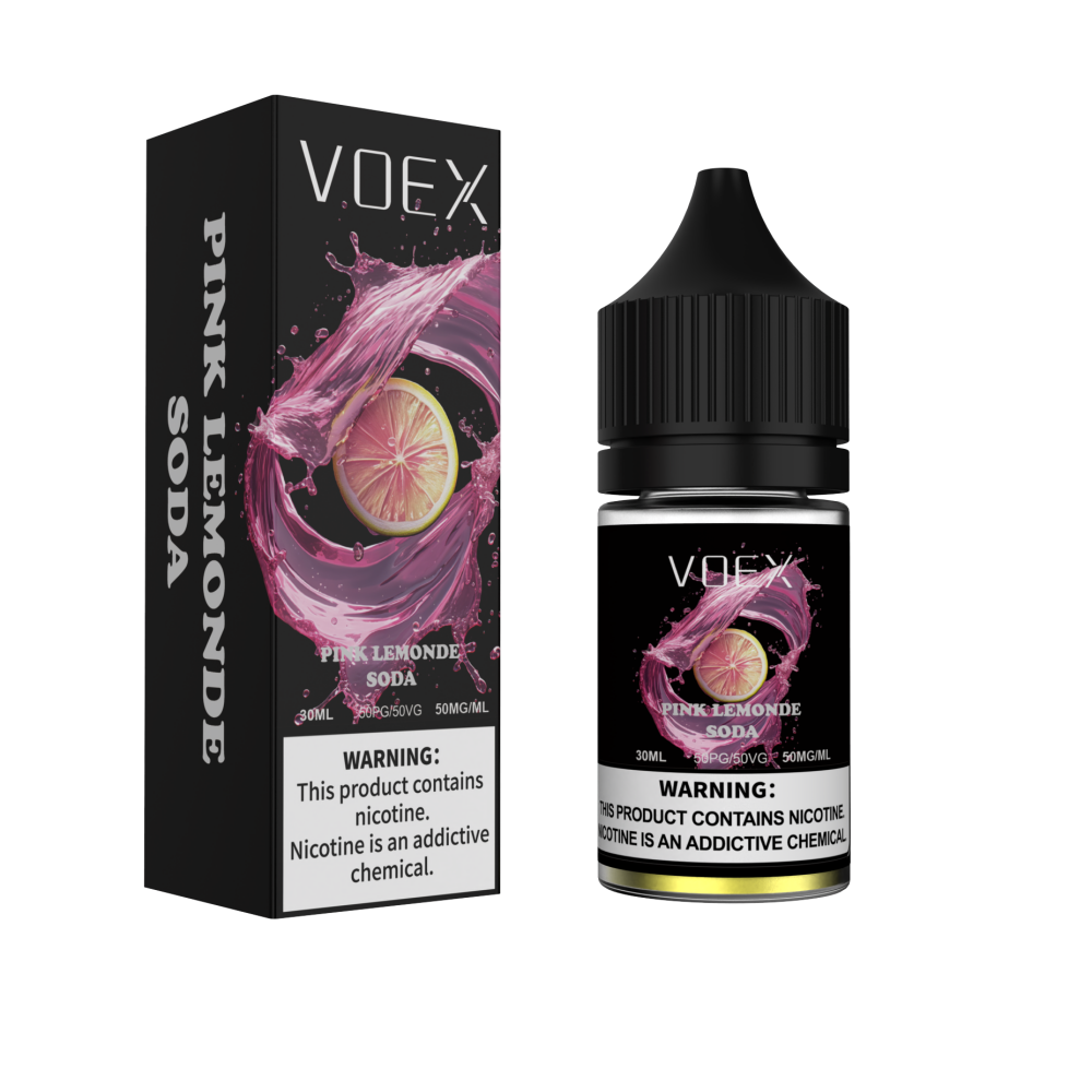 Pink Lemonade Soda Flavor Voex Eliquid Nic Salt Vape Juice 10 pcs/box