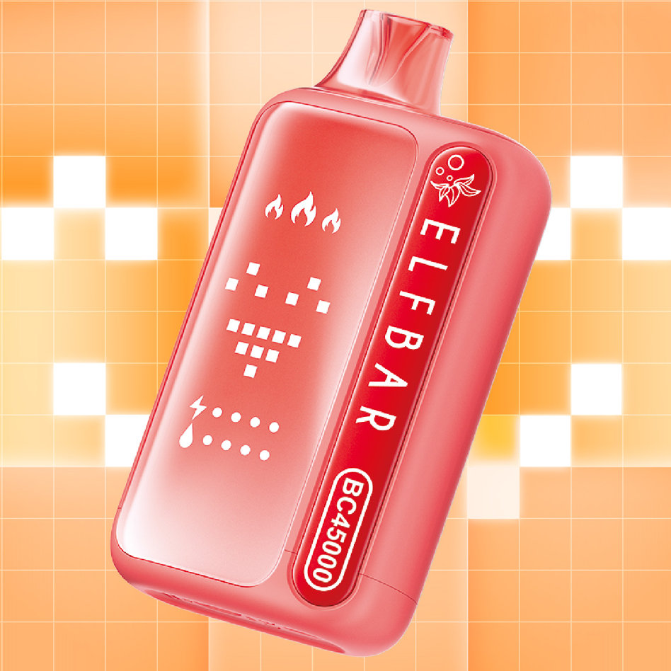 Elfbar BC45000 Vape – 45,000 Puffs, Dual Vapor, Interactive Glow & Bold Flavors