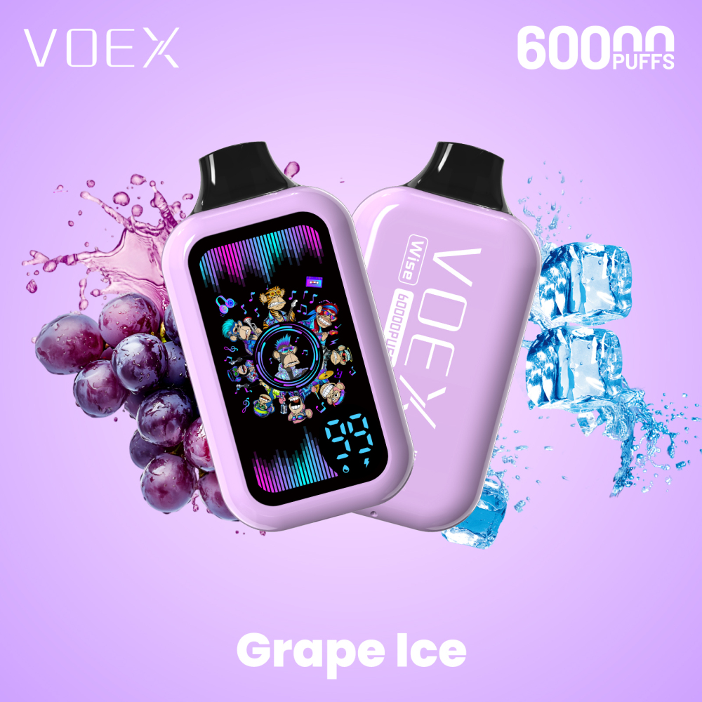 VOEX  60,000 Puffs Vape — Space/Wise, Dual Vapor, Premium Experience