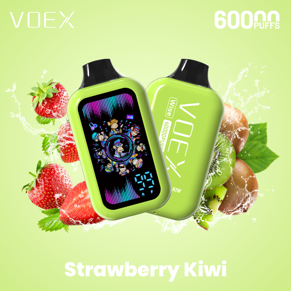 VOEX  60,000 Puffs Vape — Space/Wise, Dual Vapor, Premium Experience