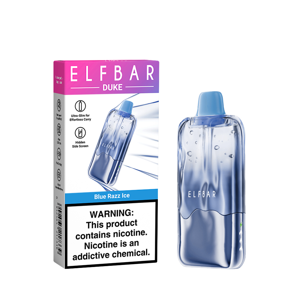 Elfbar DUKE 30000 Vape – 30,000 Puffs, Pure Form, Sharp Performance