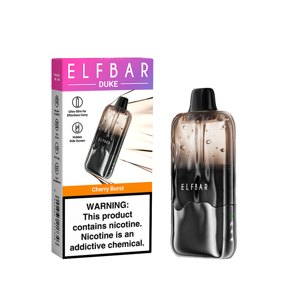 Elfbar DUKE 30000 Vape – 30,000 Puffs, Pure Form, Sharp Performance