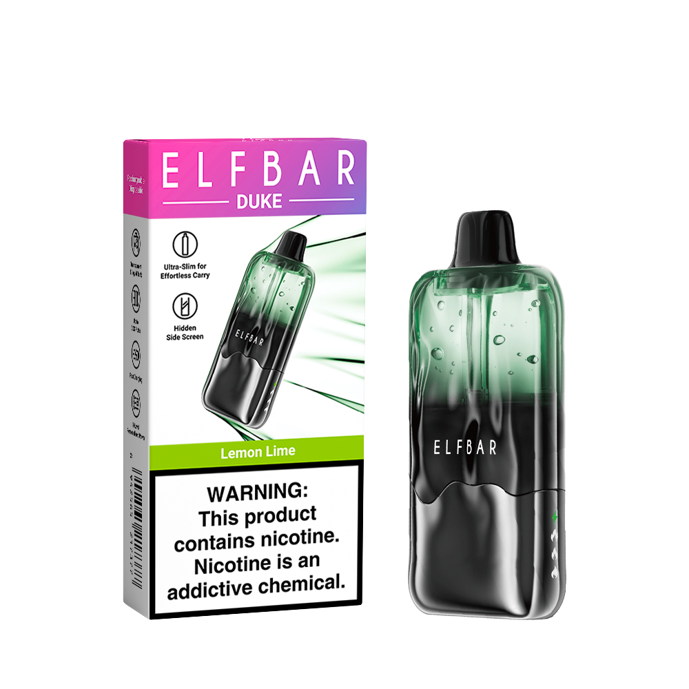 Elfbar DUKE 30000 Vape – 30,000 Puffs, Pure Form, Sharp Performance