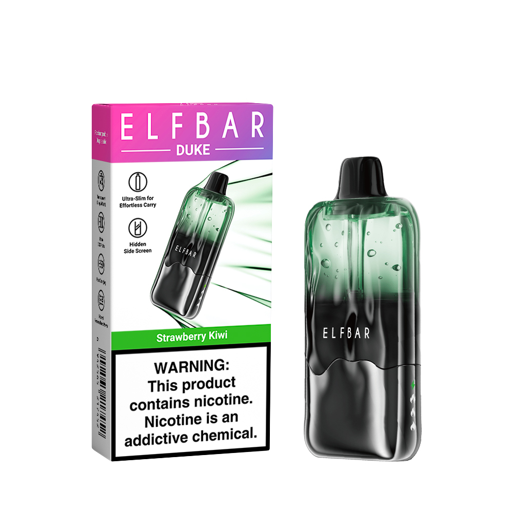 Elfbar DUKE 30000 Vape – 30,000 Puffs, Pure Form, Sharp Performance