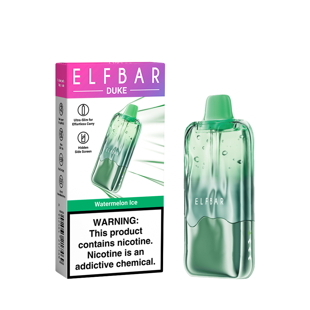 Elfbar DUKE 30000 Vape – 30,000 Puffs, Pure Form, Sharp Performance