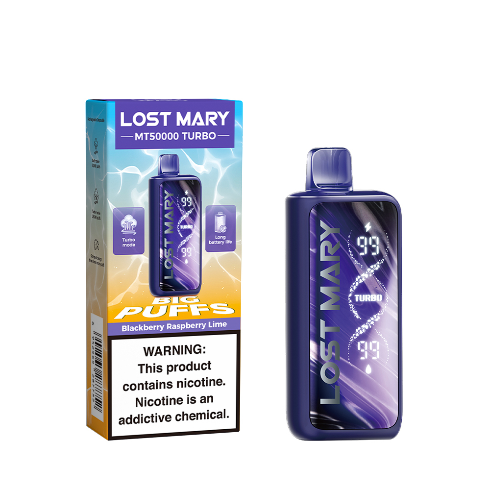 Lost Mary MT50000 Turbo Vape – 50,000 Puffs, Bigger Puffs, Smoother Taste