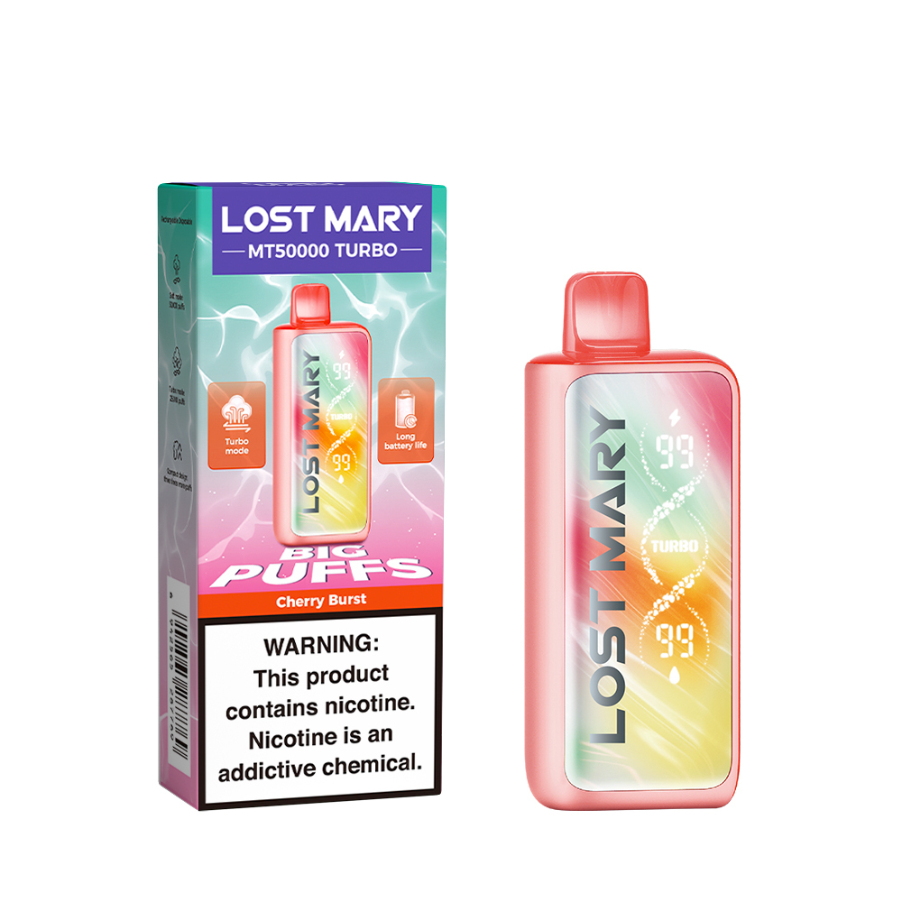 Lost Mary MT50000 Turbo Vape – 50,000 Puffs, Bigger Puffs, Smoother Taste