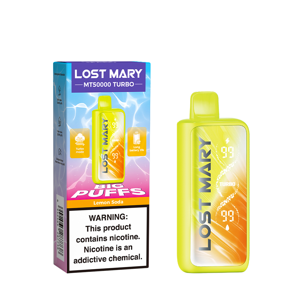 Lost Mary MT50000 Turbo Vape – 50,000 Puffs, Bigger Puffs, Smoother Taste