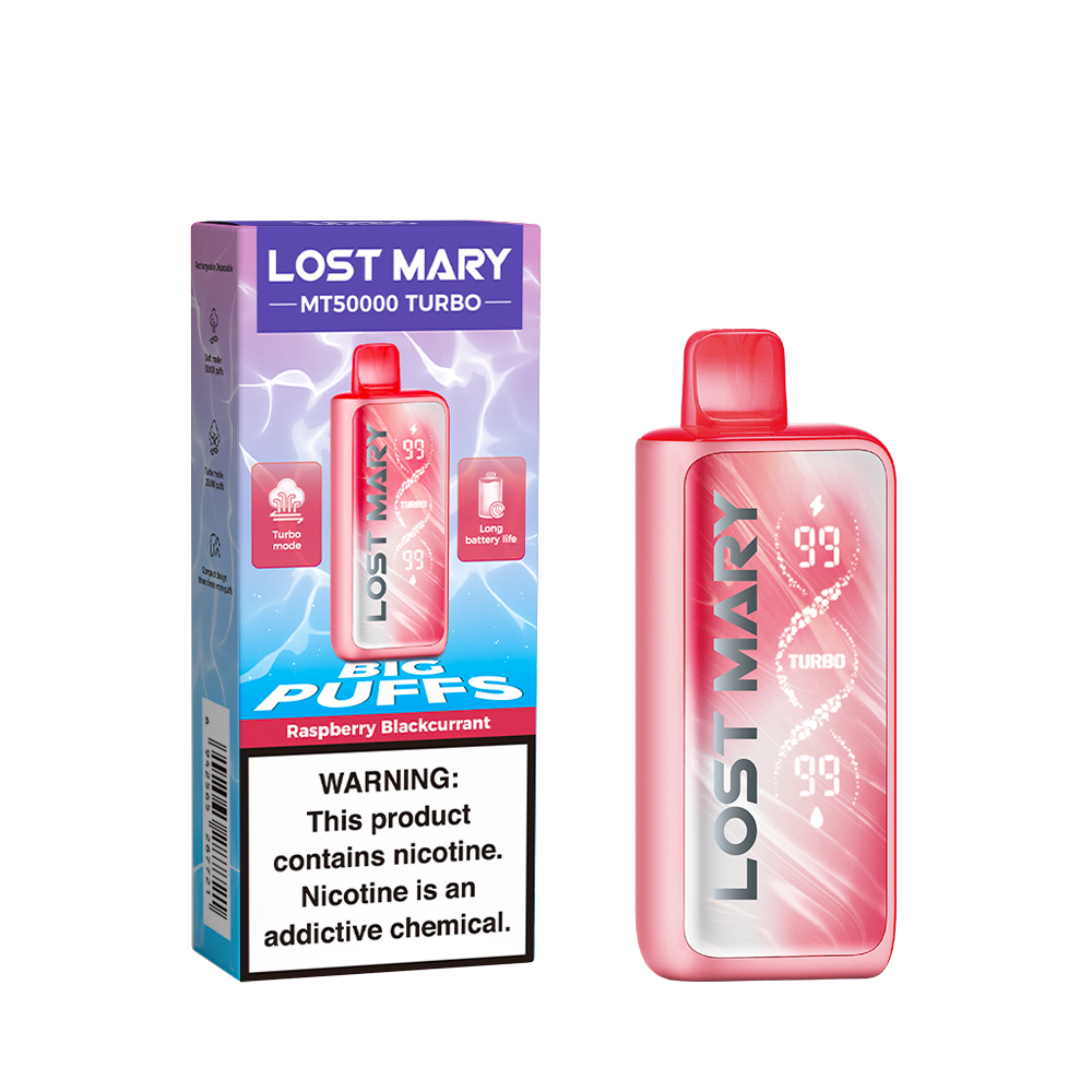 Lost Mary MT50000 Turbo Vape – 50,000 Puffs, Bigger Puffs, Smoother Taste