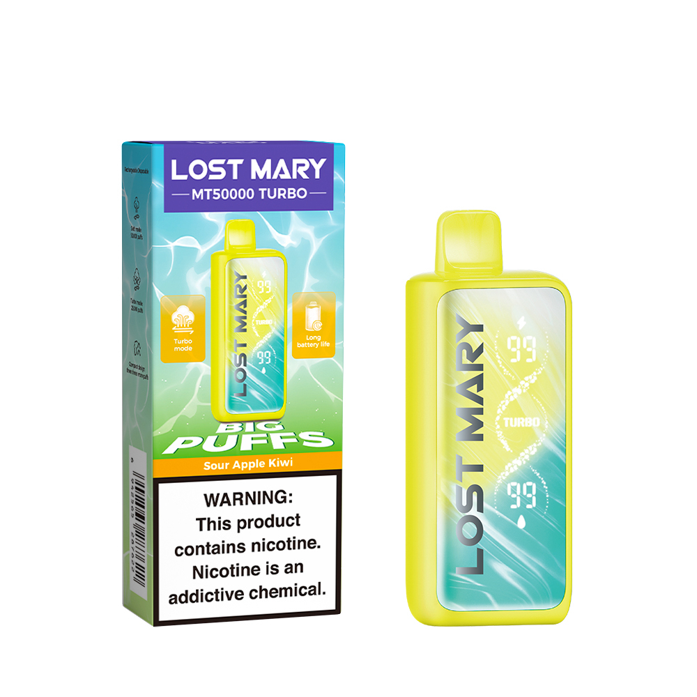 Lost Mary MT50000 Turbo Vape – 50,000 Puffs, Bigger Puffs, Smoother Taste