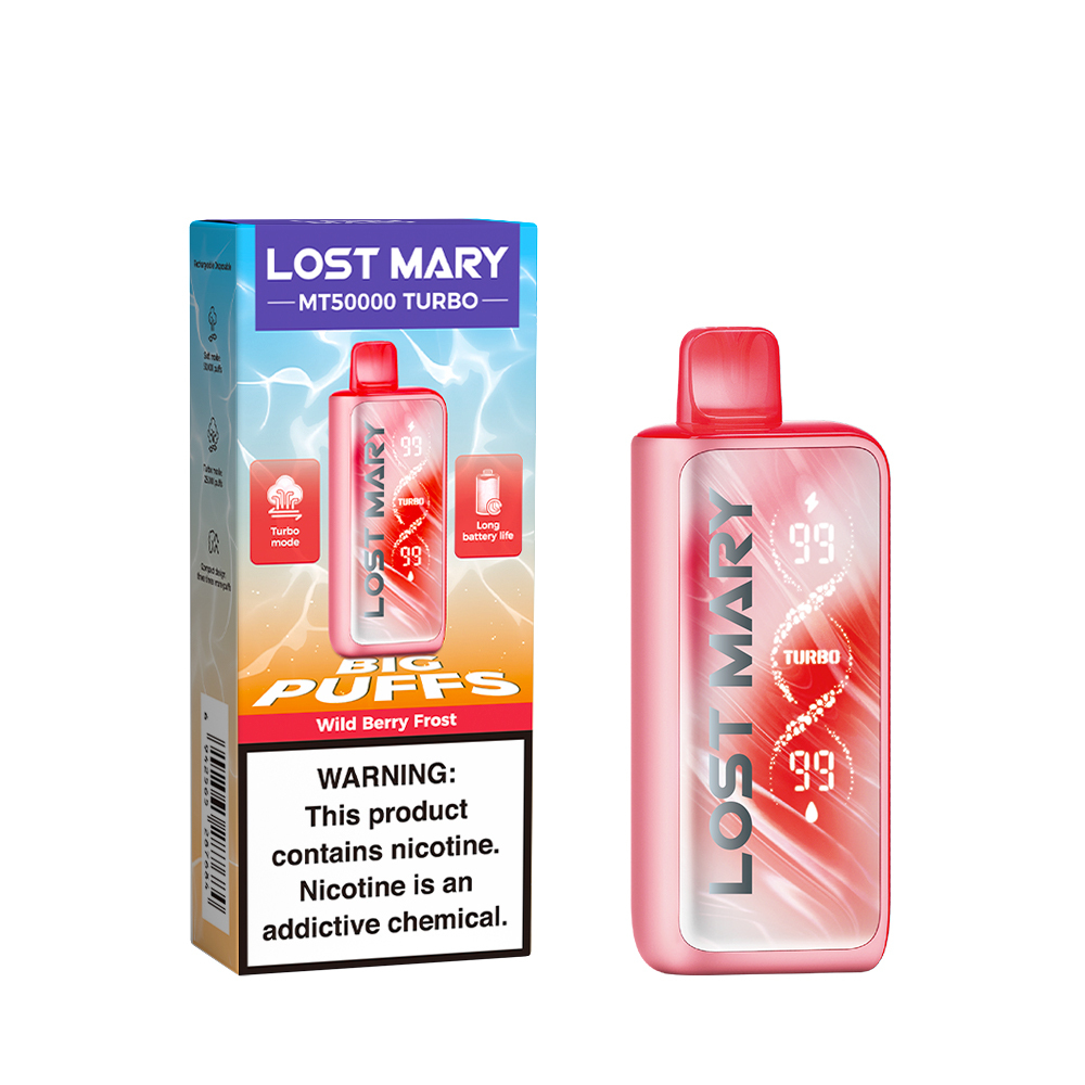 Lost Mary MT50000 Turbo Vape – 50,000 Puffs, Bigger Puffs, Smoother Taste