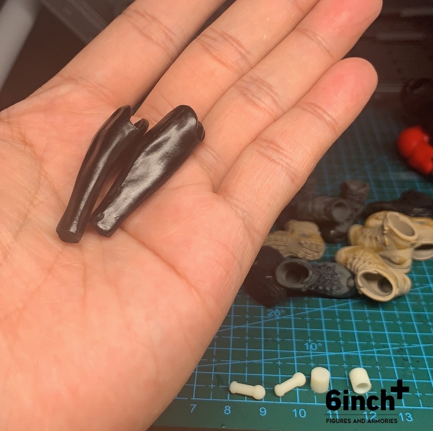 LOWA boots and pegs/holders