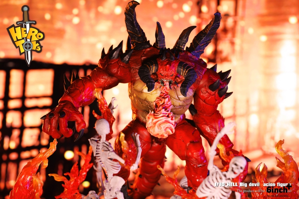 Diablo action figure 1/10 scale big devil