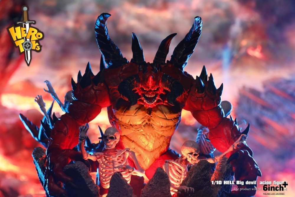 Diablo action figure 1/10 scale big devil