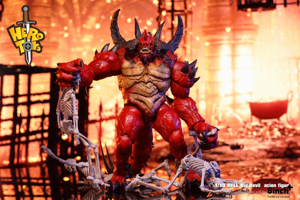 Diablo action figure 1/10 scale big devil