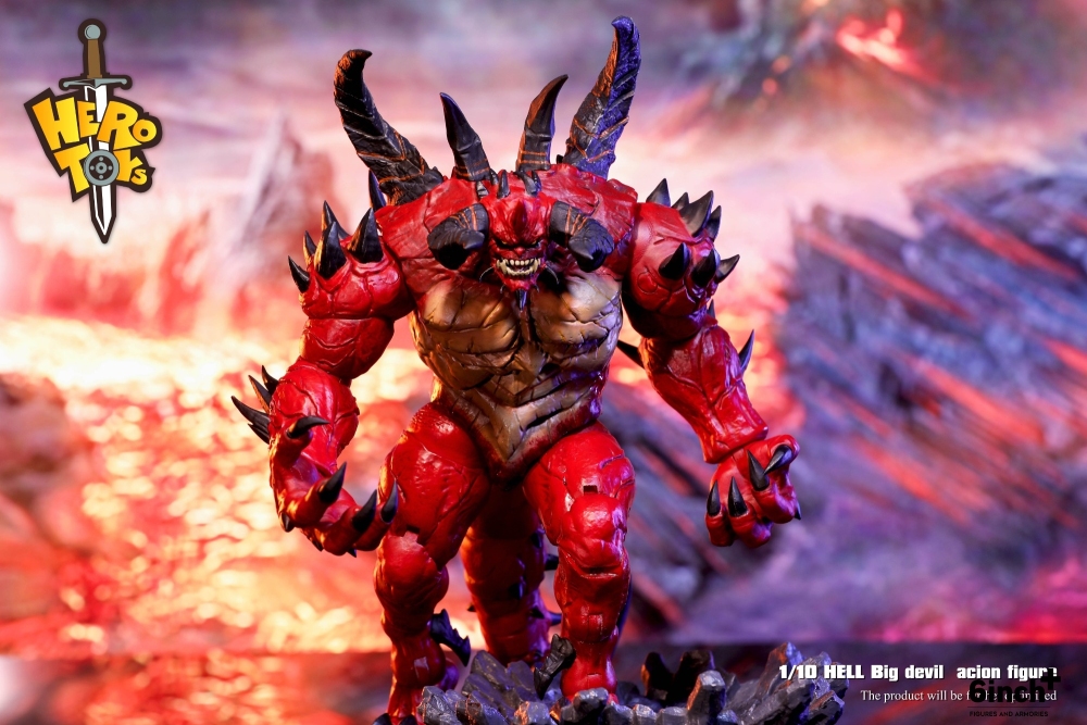 Diablo action figure 1/10 scale big devil