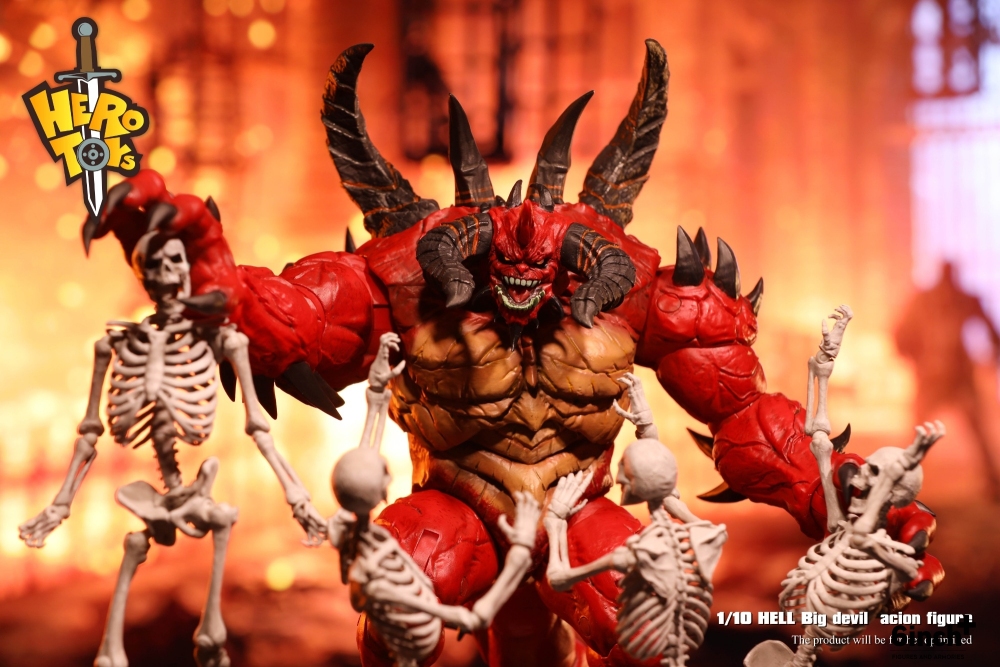 Diablo action figure 1/10 scale big devil