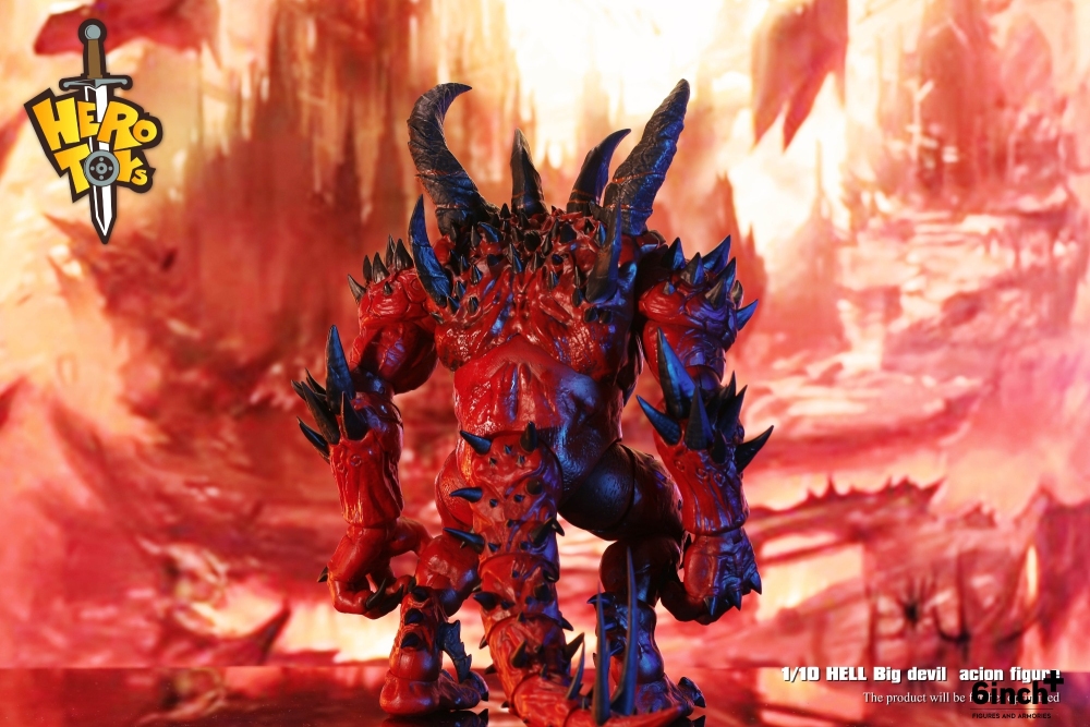 Diablo action figure 1/10 scale big devil