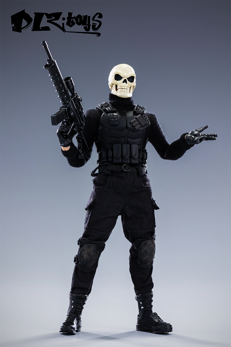ミリタリー DL2toys skull Sargent DLZ Toys Skull Sergeant figure - YouTube