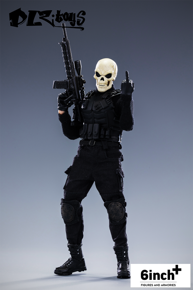 DLZ. Toys  The first of special forces —skull Sergeant 1/12 action figure