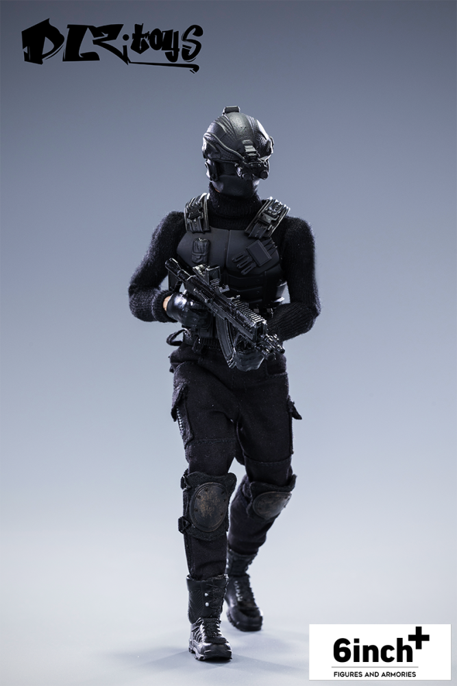 DLZ. Toys  The first of special forces —skull Sergeant 1/12 action figure