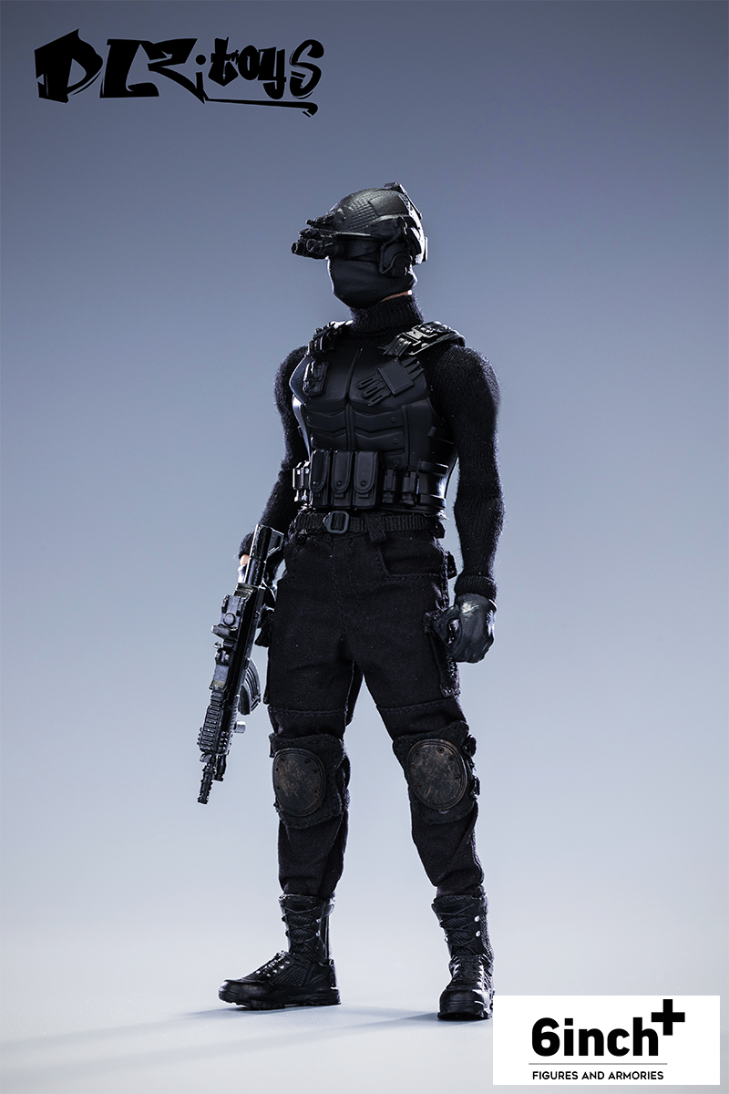 DLZ. Toys  The first of special forces —skull Sergeant 1/12 action figure
