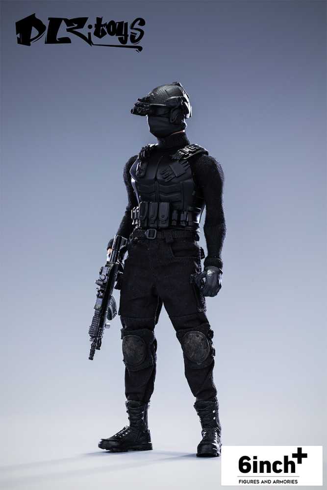 DLZ. Toys  The first of special forces —skull Sergeant 1/12 action figure