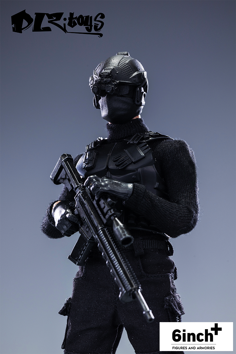 DLZ. Toys  The first of special forces —skull Sergeant 1/12 action figure