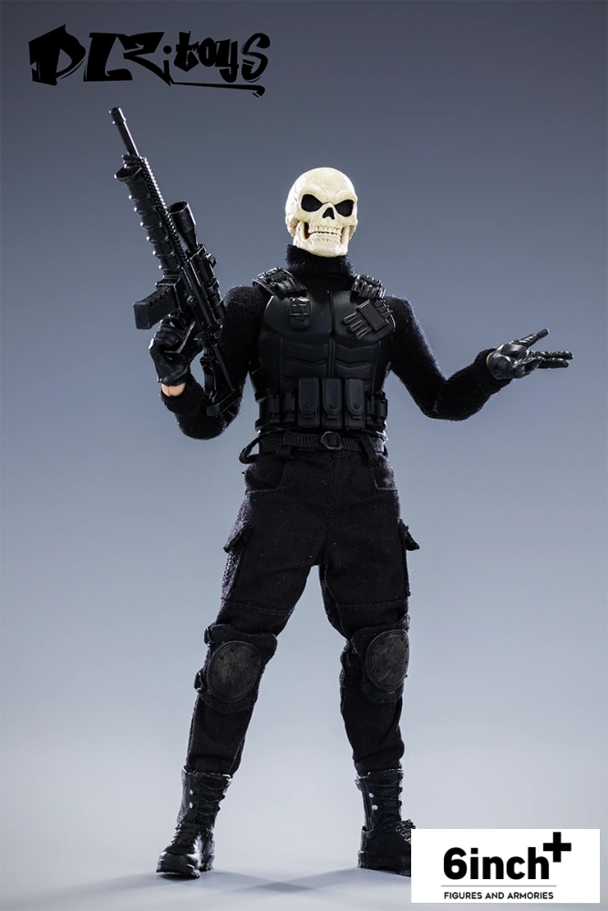 DLZ. Toys The first of special forces —skull Sergeant 1/12 action