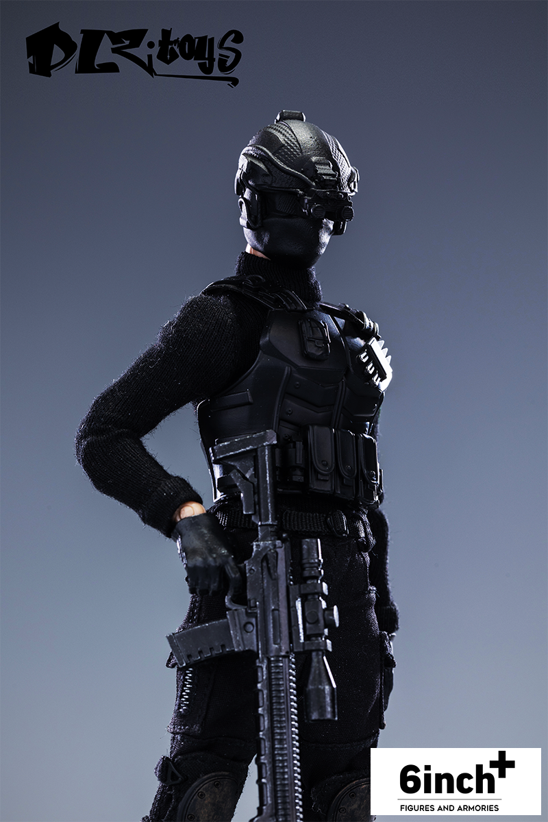 DLZ. Toys  The first of special forces —skull Sergeant 1/12 action figure