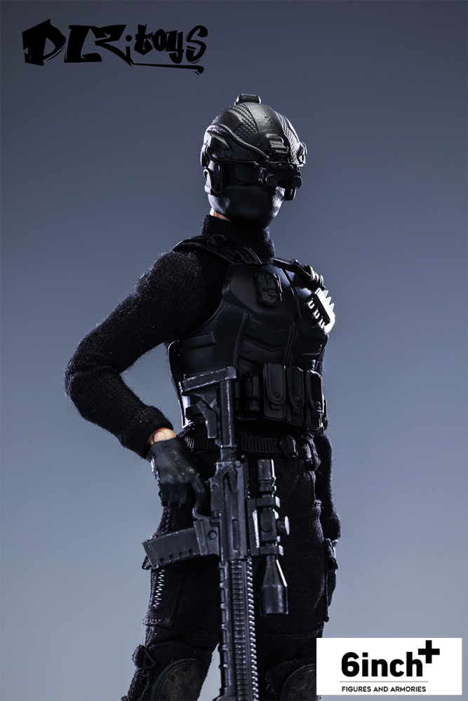 DLZ. Toys  The first of special forces —skull Sergeant 1/12 action figure