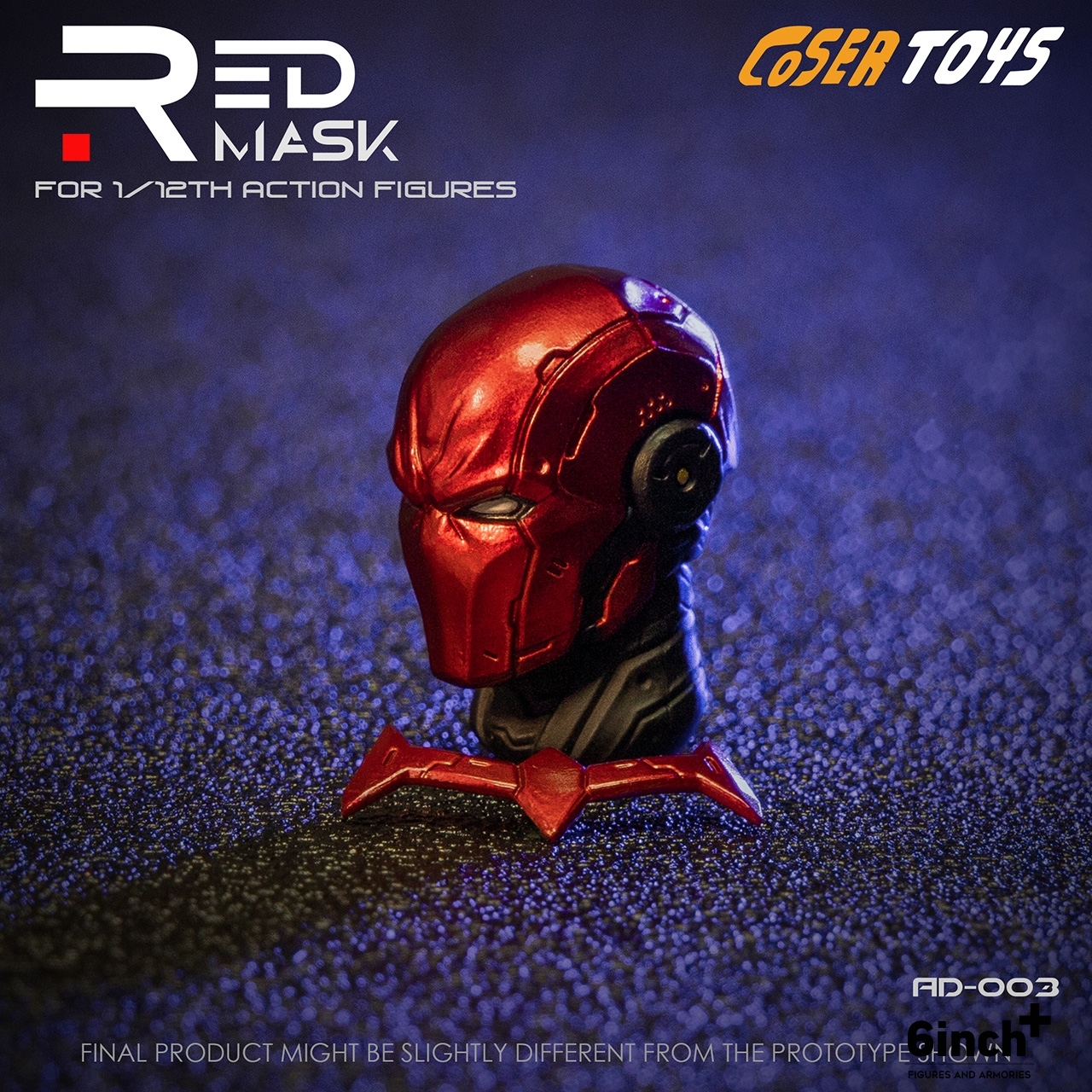 COSER TOYS Red Mask(redhood red mask Head)