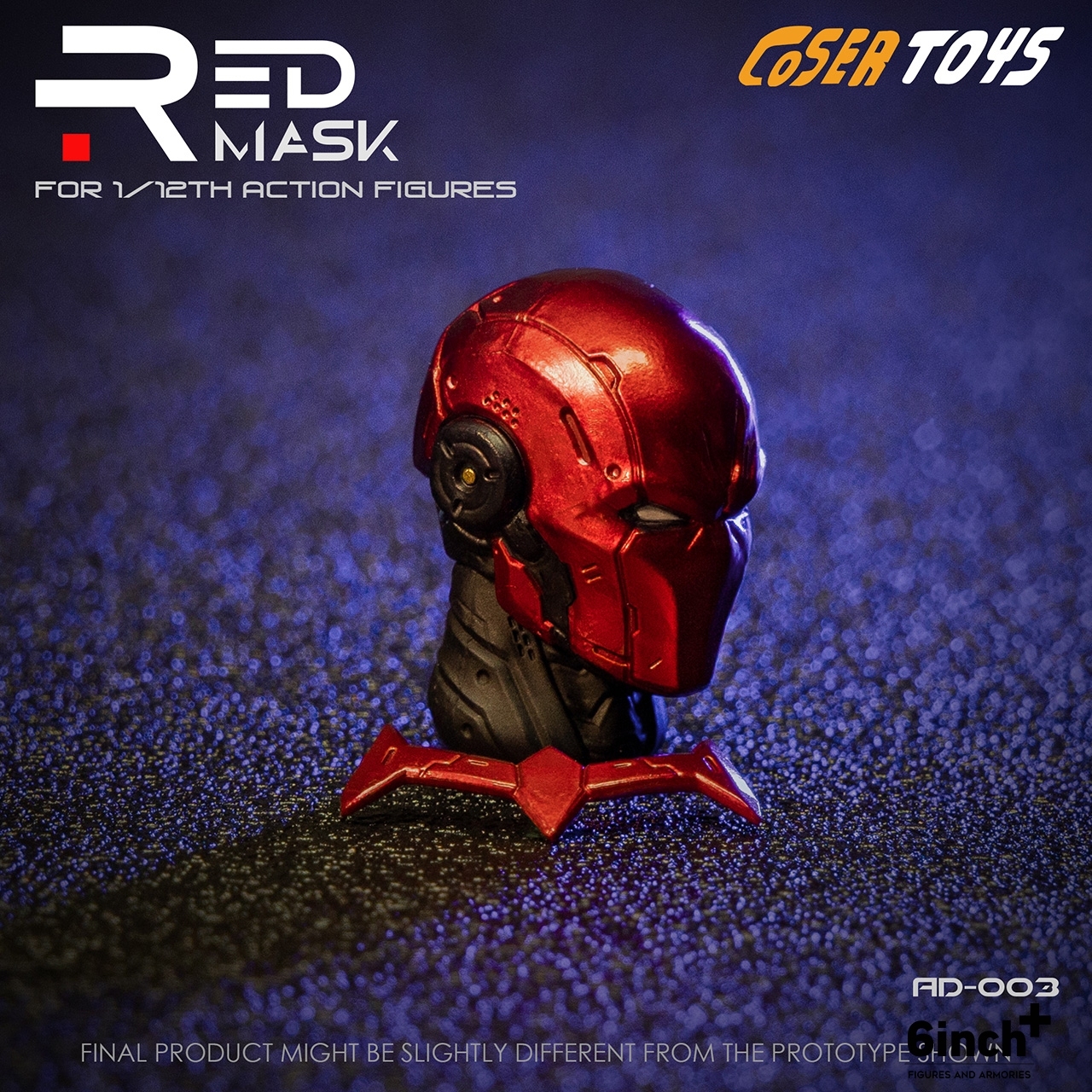 COSER TOYS Red Mask(redhood red mask Head)