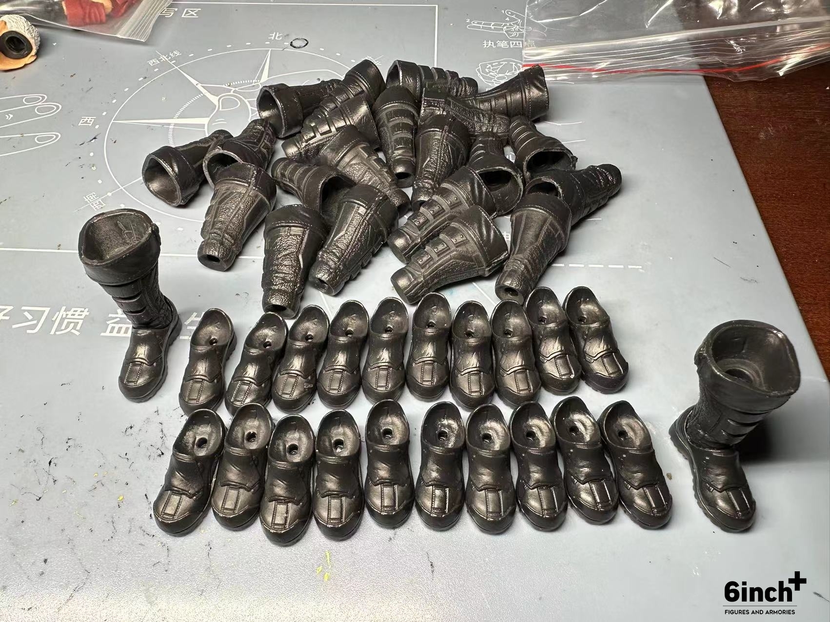 Recasting Parts: Death dealer's forearms,KGB legs,KGB boots, harness