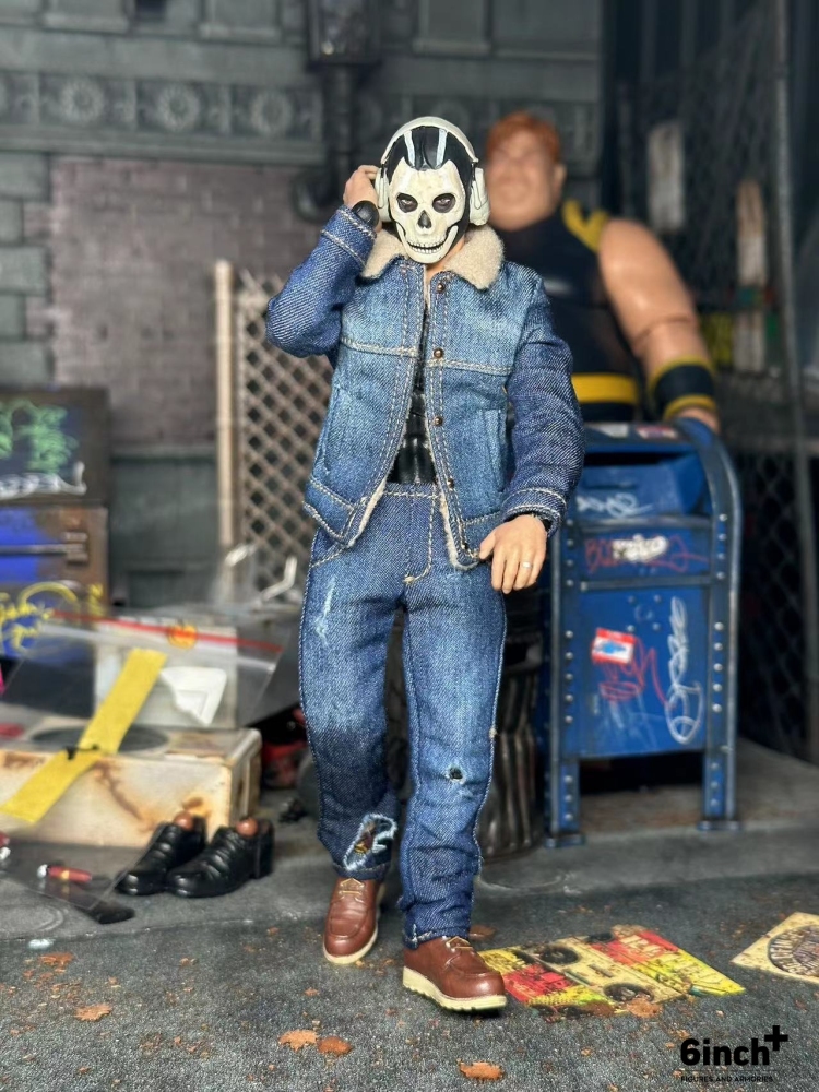 Demin jacket and jeans