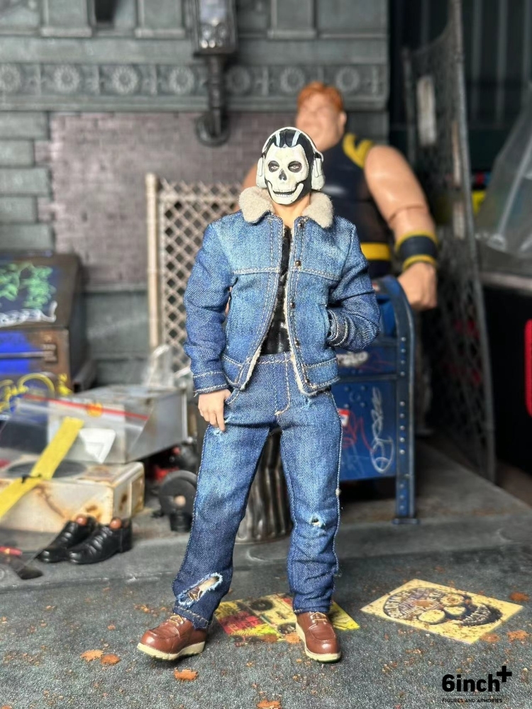 Demin jacket and jeans