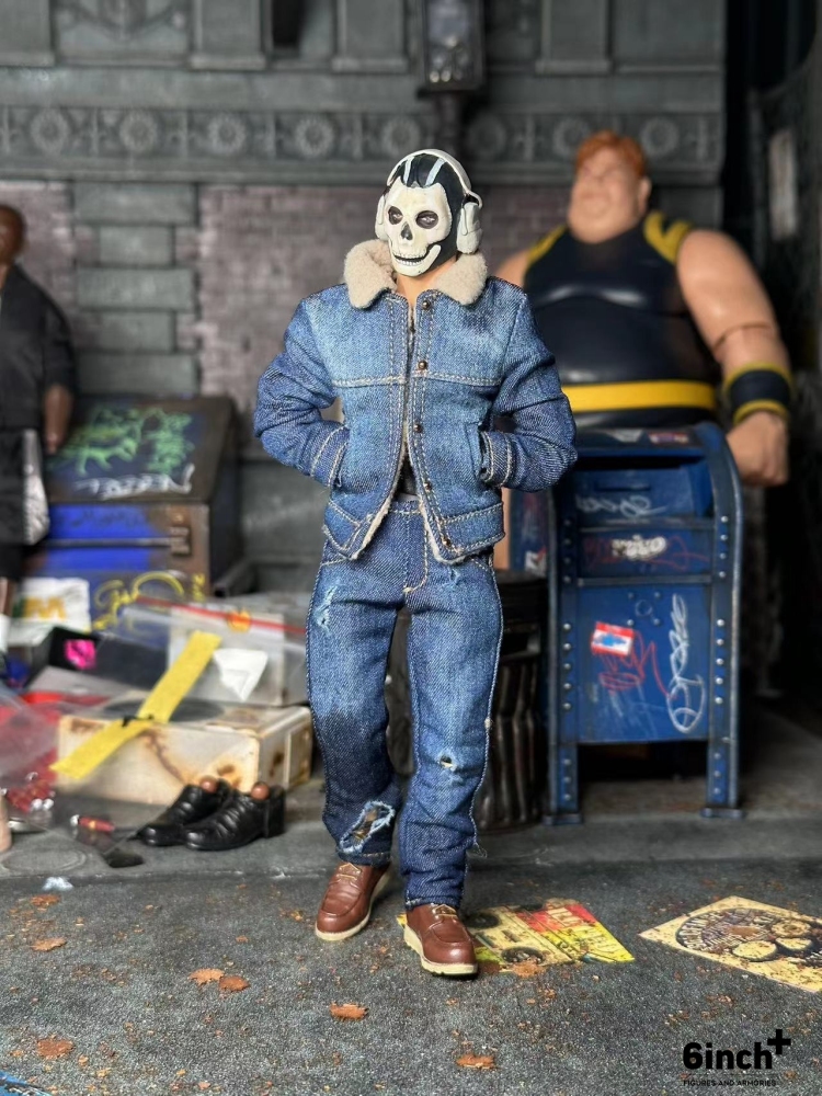 Demin jacket and jeans